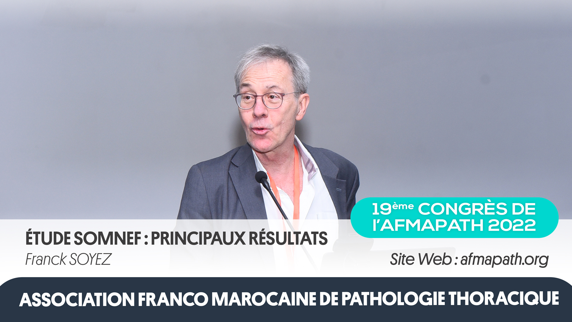 Étude SOMNEF : les principaux résultats. Franck Soyez