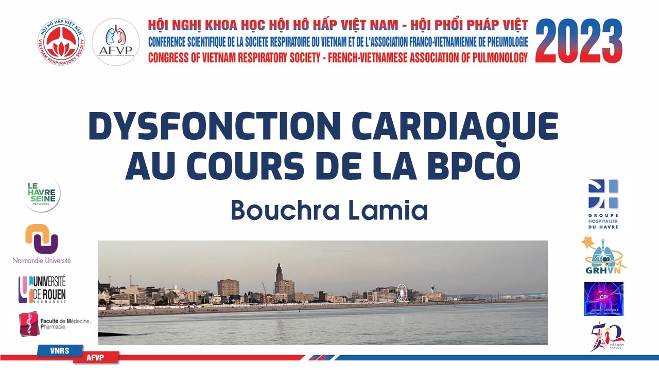 Dysfonctionnement cardiaque au cours de la BPCO. Bouchra Lamia