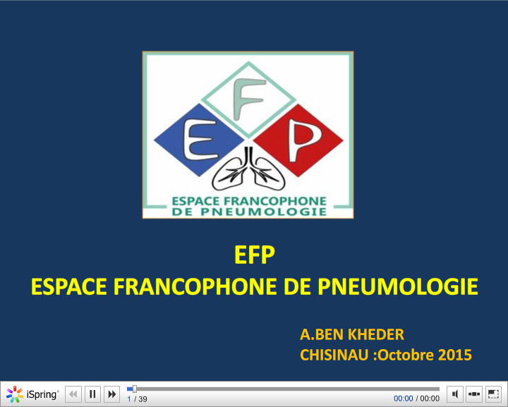 EFP. A. Ben Kheder