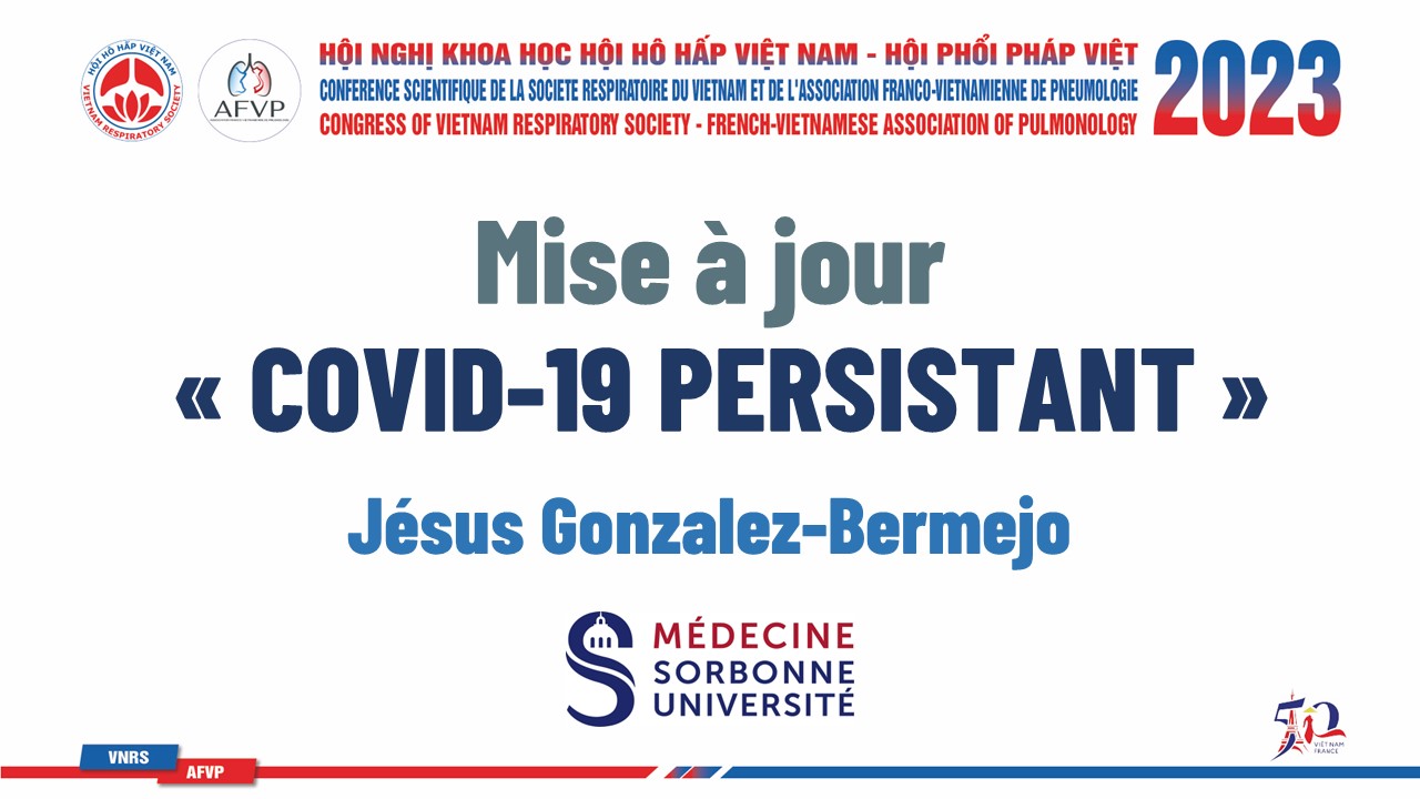 Mise à jour « COVID-19 persistant ». Jésus Gonzalez