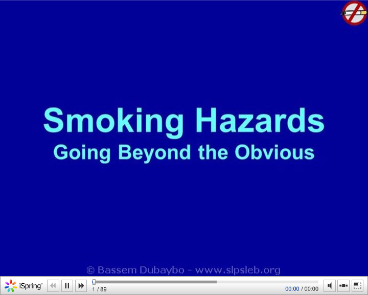 Les effets du tabac, autres que cardiopulmonaires. Basim DUBAYBO