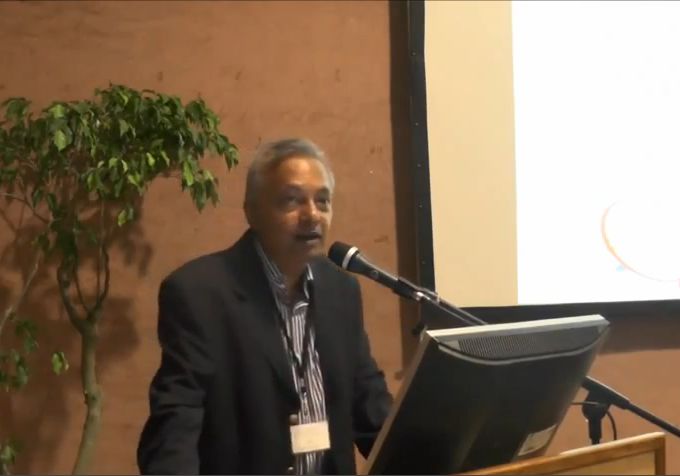 Ouverture du congrès Dr Gilbert Cadelis et Dr Radha Paratian