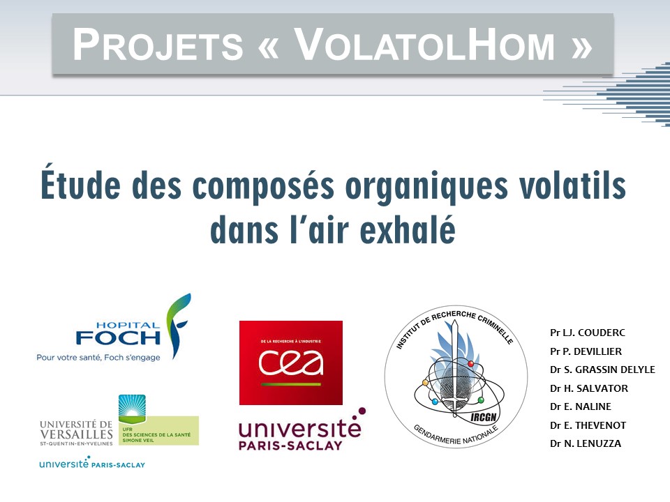 L'analyse	des composés organiques volatils exhalés. Hélène SALAVATOR